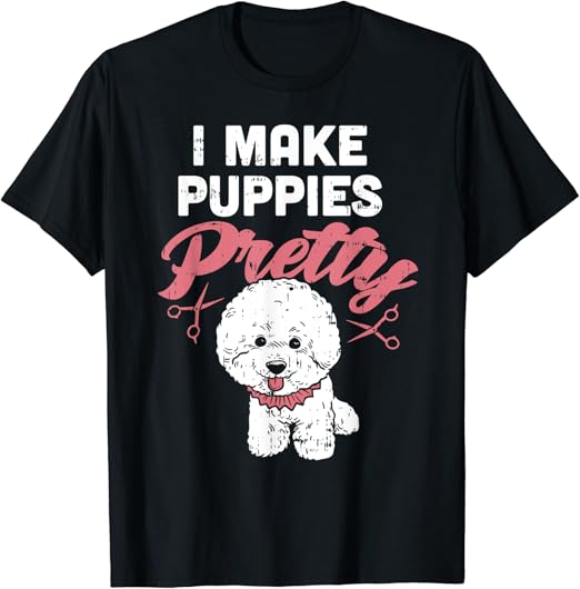 Dog Grooming TShirt Poodle Puppy Groomer Hair Salon TShirt Amazon